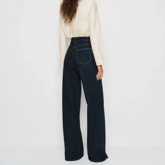 Reformation Cary High Rise Slouchy Wide Leg Jeans - Picture 3 of 6